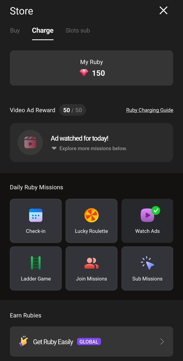 📢[HIGHER APP: INKIGAYO LIVE VOTE]

- Collect 50 ads/account/day
- Use at least 1-2 accounts(the more the better
- Collect 250 RUBY/account
- FREE 100 RUBY for 1st time🔥

➡️Note: 
1 vote = 50 RUBY
5 votes/account max allowed = 250 RUBY

Download the App: play.google.com/store/apps/det…