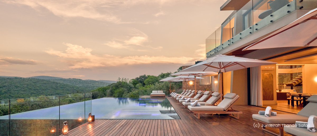 SixStarHotels's tweet image. Discover the enchanting experience at Jumeirah Thanda Safari, where luxury meets nature. This exclusive retreat offers breathtaking wildlife adventures. Immerse yourself in the beauty of the African wilderness, while enjoying world-class #SafariAdventure #LuxuryTravel