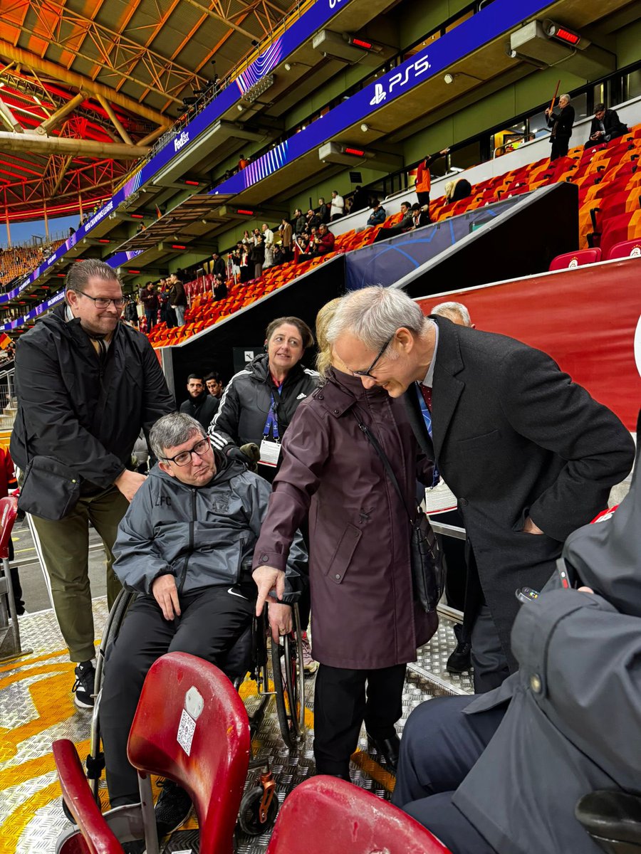 Liverpool Disabled Supporters Association tweet media
