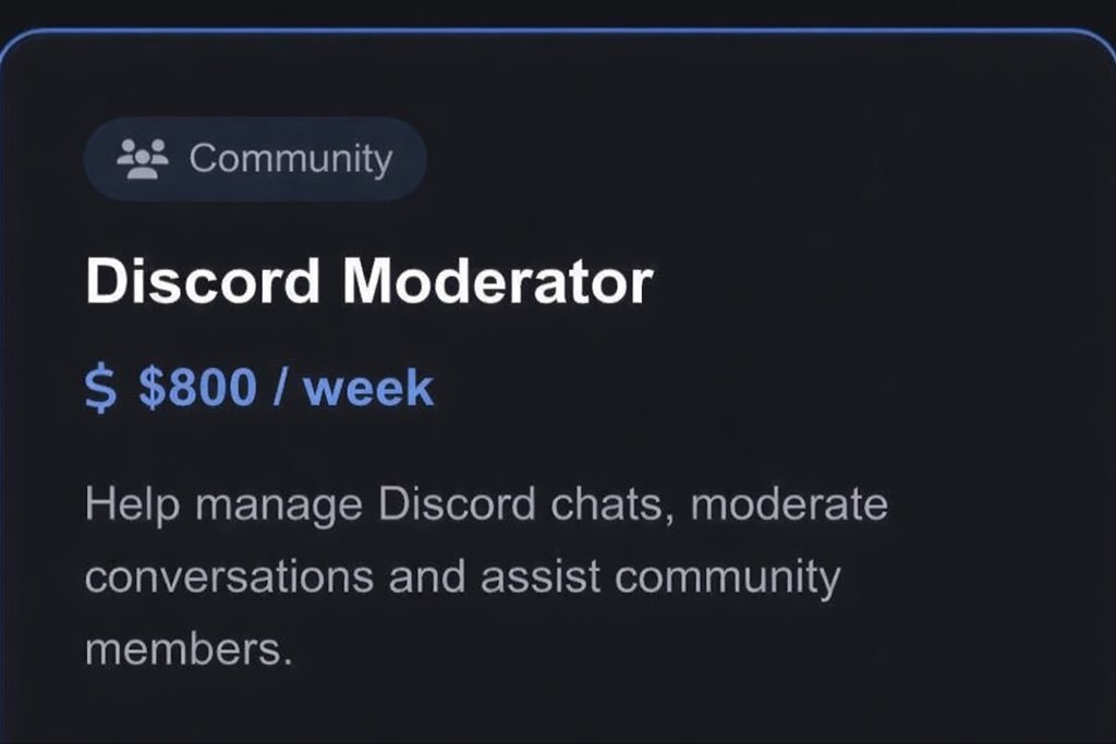 nofearlimit's tweet photo. Would you be moderator for $800 per week? https://t.co/3wCb2RuIBA