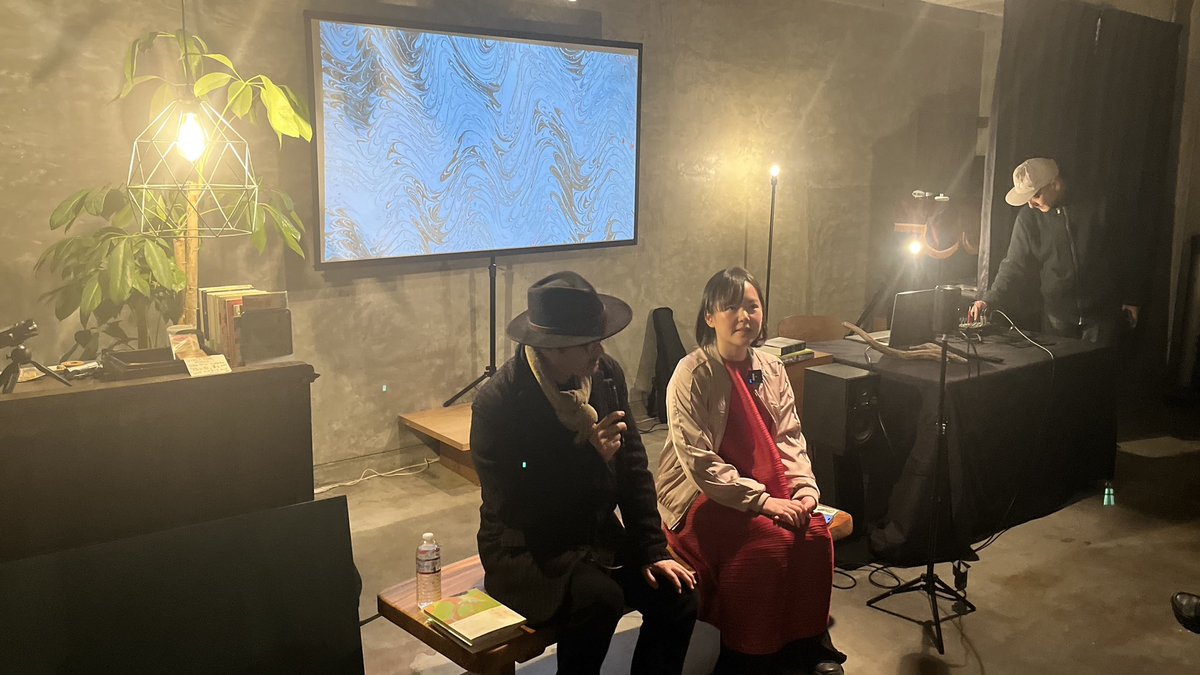 geidaiRAM's tweet photo. トーク始まりました。 https://t.co/jX7c9B6Y3l