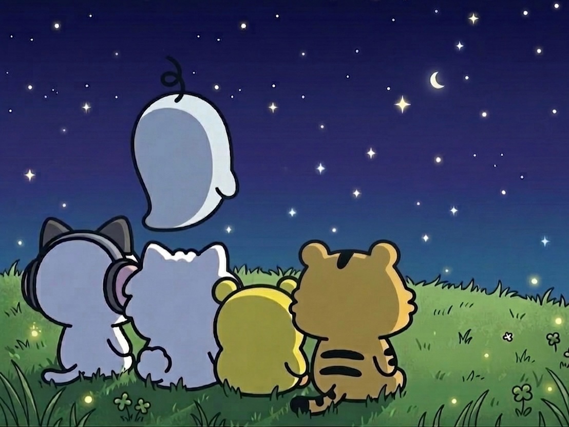 kzhe_c's tweet photo. &amp;&amp;&amp;&amp;&amp;*
just five besties stargazing ⛤ https://t.co/aAbLwl8Lp5