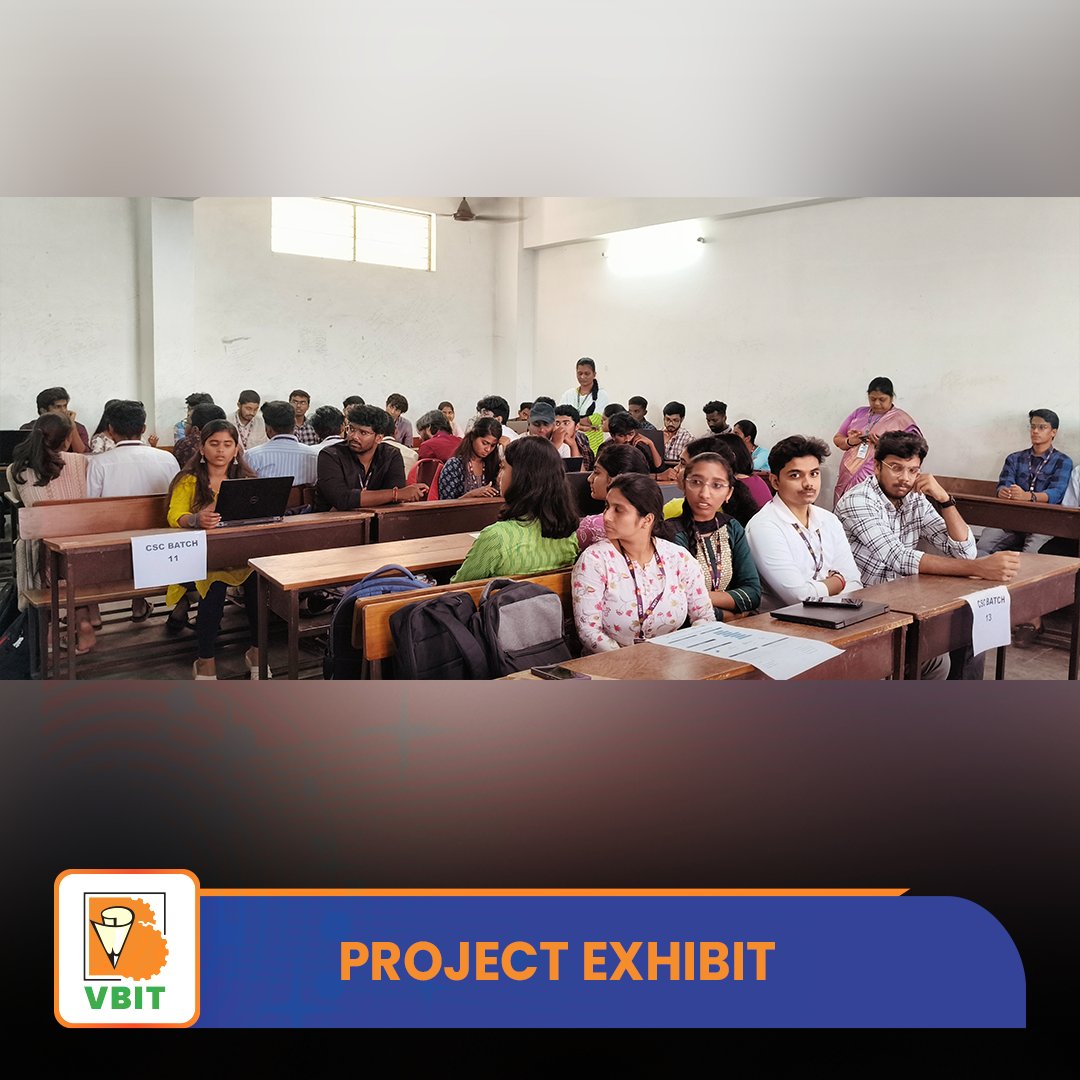 Vbit Computer Science Project Exhibit | CSE (Cyber Security) The Department of Computer ...