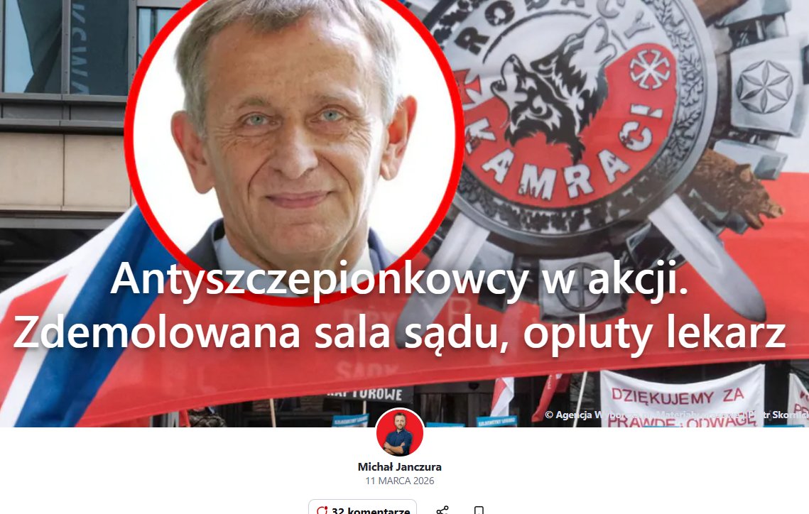 Michał Janczura tweet media