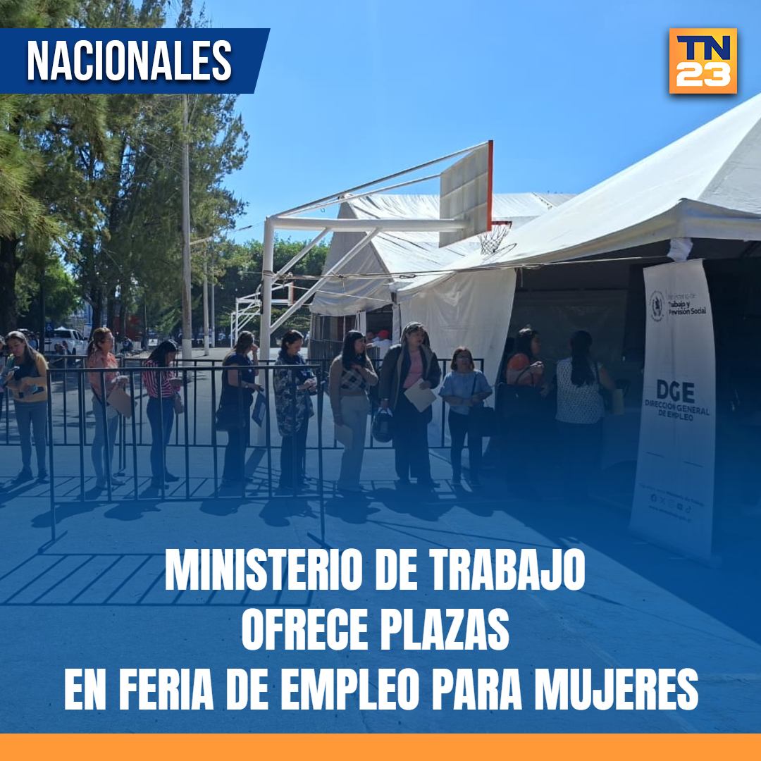 TN23NOTICIAS's tweet photo. 🚨 #MinisterioDeTrabajo #ofrece #plazas en #Feria de #Empleo para #Mujeres ➡ https://t.co/pNUXUJoq3n https://t.co/YKjjydBx8C