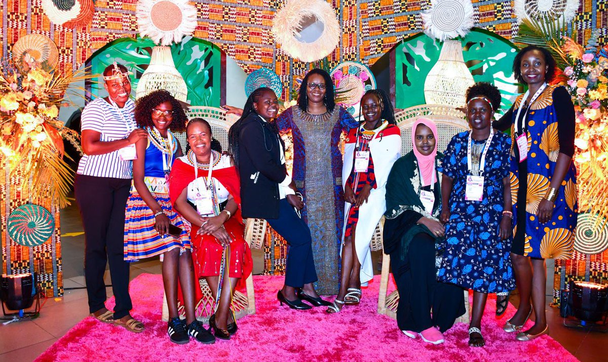 BeyondNow254's tweet photo. What a way to celebrate #InternationalWomensDay!

@PSKenya_ under the #AccelerateProgram provided women from the most marginalized communities with an opportunity to interact with women in leadership and participate in a live interview on national TV @ntvkenya.
#IWD
#GiveToGain https://t.co/8TgMxPivbG