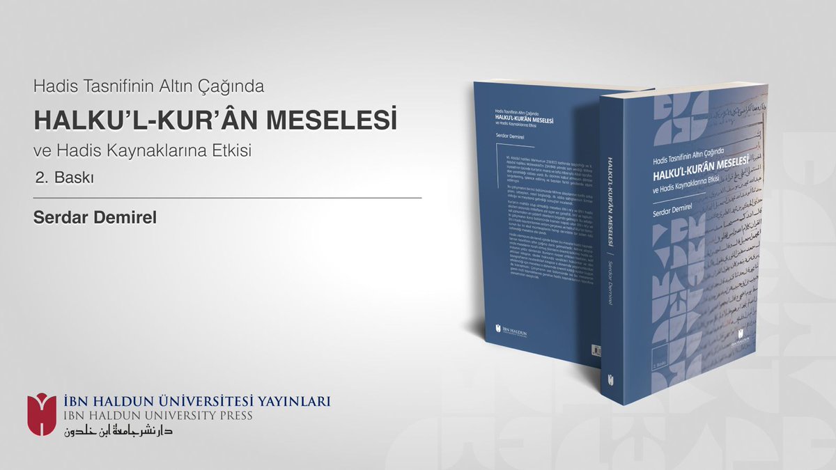 İbn Haldun Üniversitesi Yayınları tweet media