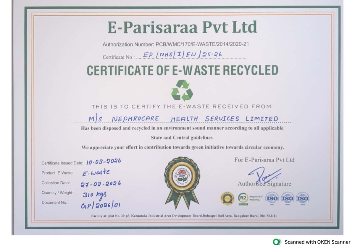 NephroPlus tweet media