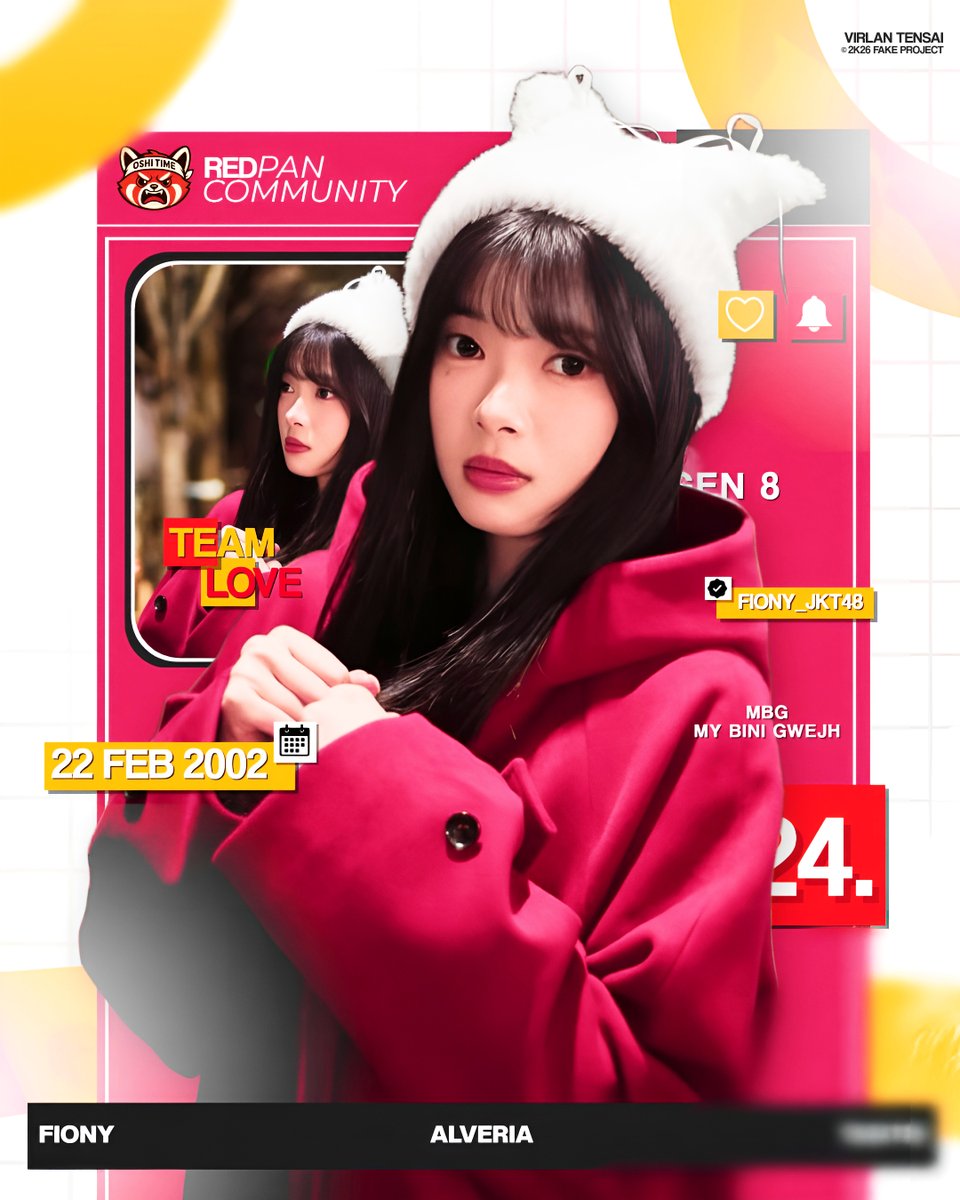 HinamiTookane's tweet photo. Izin design mbg nya @Symfiony 
.
design di ipiccy 
.
@JinzouTeam  @A_FionyJKT48  
#RedPan https://t.co/09S1QedhIx