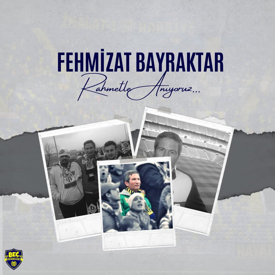 Ankaragücü ve Bursaspor kardeşliğinin mimarlarından Fehmizat Bayraktar ağabeyimizi sadece bedenen aramızdan ayrılışının 11. senesinde büyük bir özlem ve rahmet ile anıyoruz.

#FehmizatBayraktar #BursAnkara