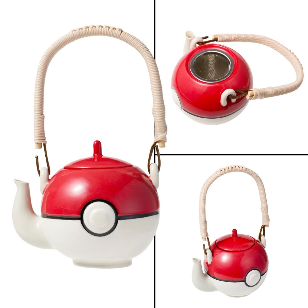 mecchaJP's tweet image. Pokémon Café Poltchageist Teapot - Poké-ball - Available at the link below!
🛑 buff.ly/dZBdqCR 
#Pokemon #Pokeball