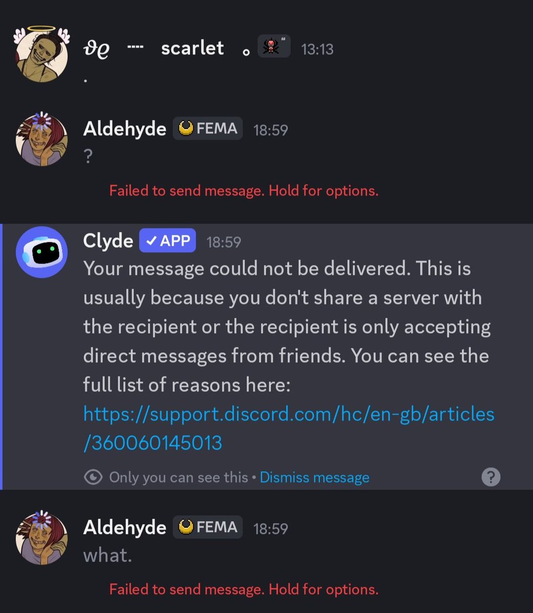 Aldehyde tweet media
