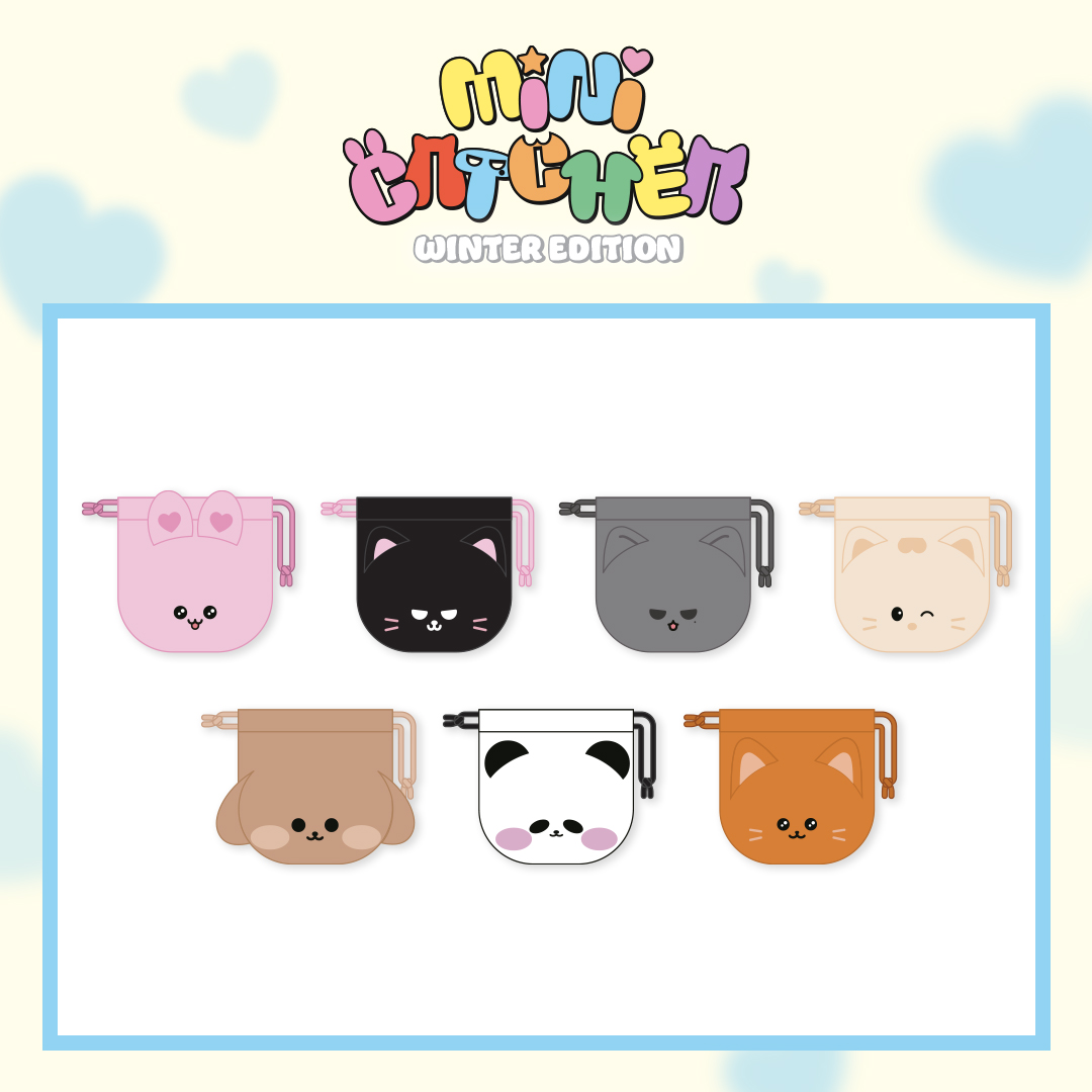 [🌑] Dreamcatcher(드림캐쳐) MINICATCHER WINTER EDITION STRING POUCH ONLINE 판매 오픈 안내 

드림캐쳐 MINICATCHER WINTER EDITION STRING POUCH ONLINE 판매가 시작되었습니다.
자세한 사항은 공식 카페를 통해 확인해 주세요‼ 

📎 cafe.daum.net/Dreamcatcher7/…

#드림캐쳐 #Dreamcatcher