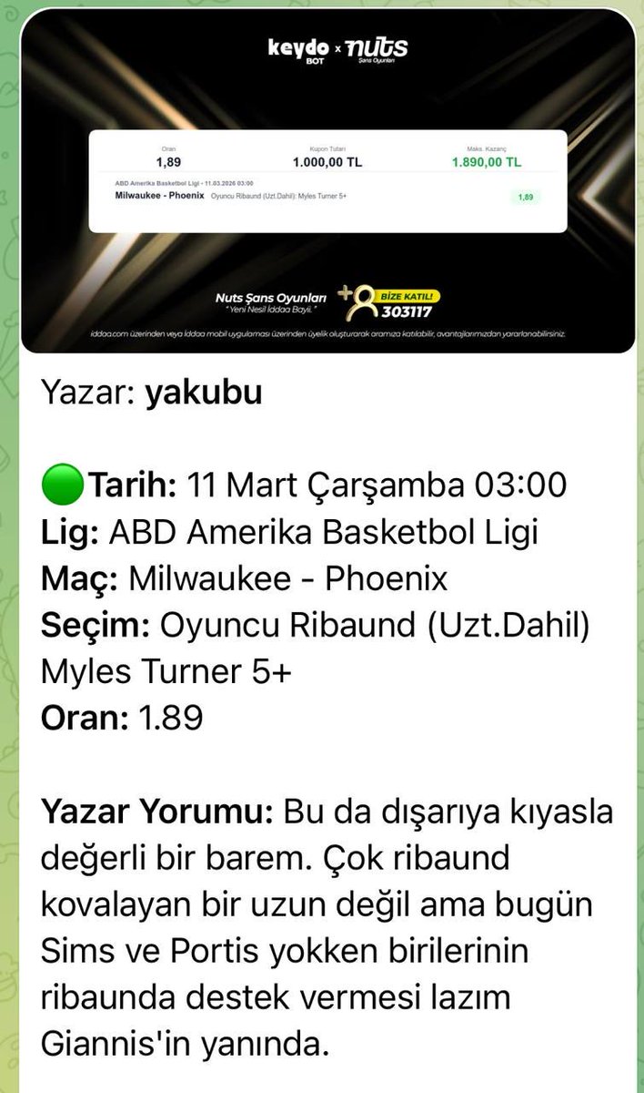 Nuts Şans Oyunları tweet media