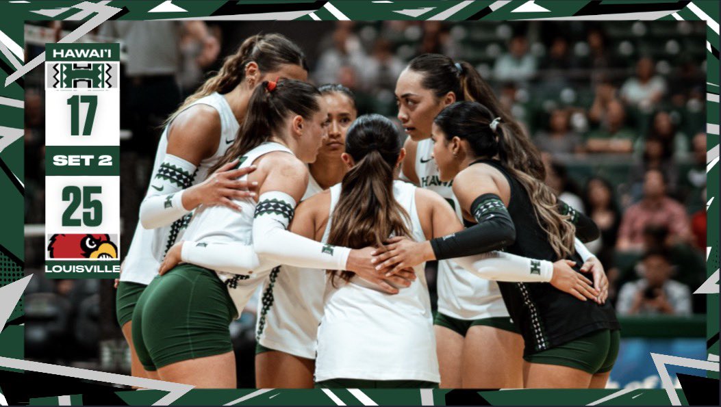 Hawaii W. Volleyball tweet media