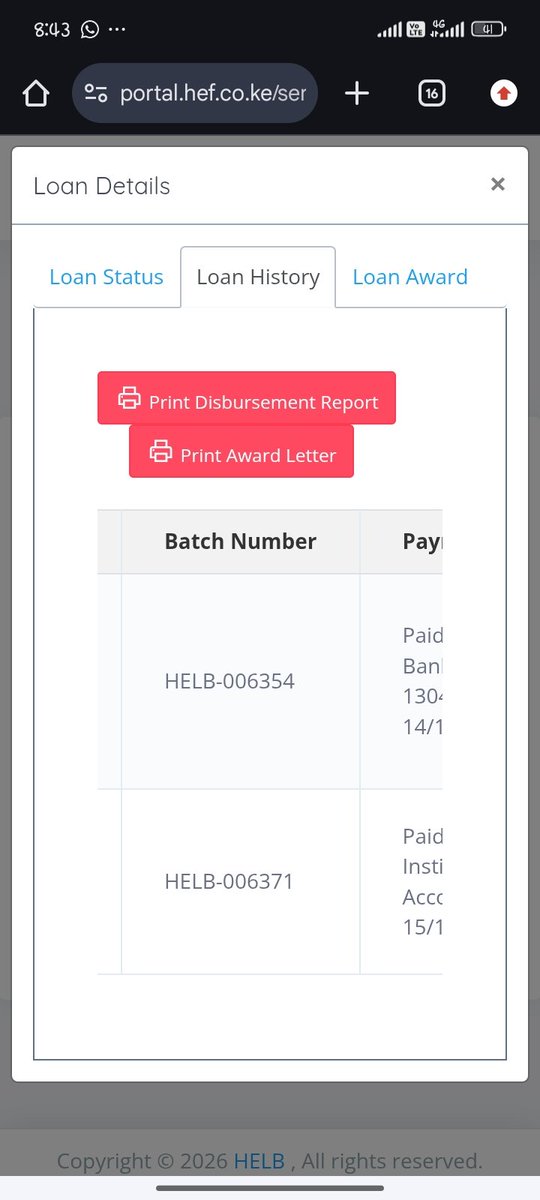 ExodusTurklee's tweet photo. @HELBpage @HELBpage another day posting without reply kama kawaida 
Hii ni batch ya sem 1 
,,sem 2 batch number still nothing in the portal 🫴🫴🫴 https://t.co/lB9onKGzl5