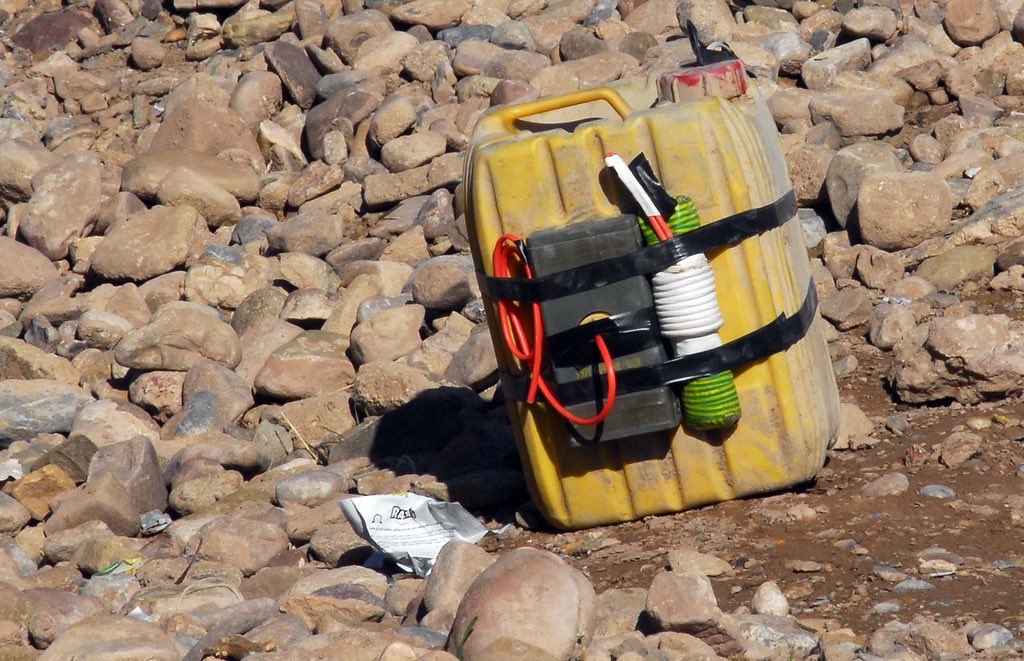 MonitorPak's tweet photo. These are not isolated incidents similar containers have appeared in photos from earlier IED factories uncovered in places like Kandahar which were used by the Taliban against the US/ANA/UK forces &amp; now against Pakistan legitimising Pakistans airstrikes against terrorists. https://t.co/UAnCrAekfS