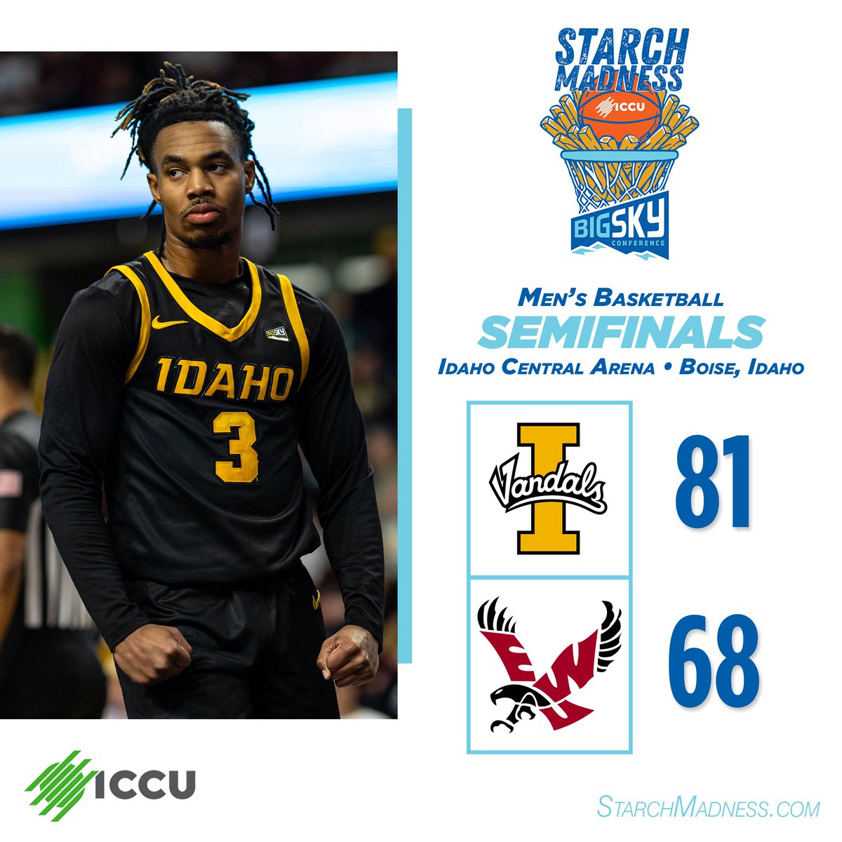 BigSkyConf's tweet photo. VANDALS ➡️ TITLE GAME ‼️

@VandalHoops will play for a trophy https://t.co/i56BPpYbky