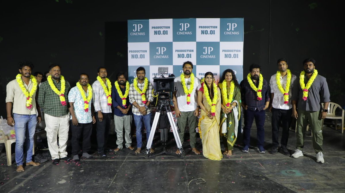 rameshlaus's tweet photo. A new journey begins as #JPCinemasProduction No.1 starts its shoot with an auspicious pooja. A funfilled entertainer awaits.

Watch Now: https://t.co/gbyoavIKKc

Produced by @cmjayakumar83 @cinemas76191

Written & Directed by @DirAshokRam

#Munishkanth @redin_kingsley #Balajisaktjivel @actorvivekpra #Kalki @dhivakargj #Vinodhmunna #Ananyasrao #Preetha #Siddharthpanneer @NjSatz @Anitha_Anchit @DirAshokRam #Sridharsubramani #Shanmugaraja @srikanth_nb @AnandKashinath @Nishabalajee15 @lokesh_loli #Velsdstudio #Dnotevfx @prosathish @S2MediaOfficial
@LeadMediaoffl

#JPCinemas #ProductionNo1