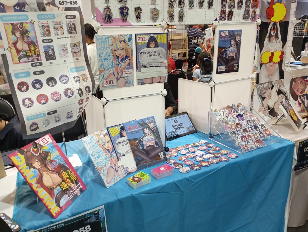 Thankyouu for coming our Booth at Comic Square 9, See you next year ~