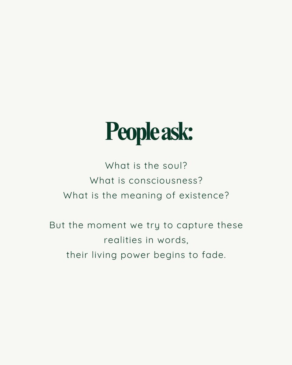 1IreneDaniel's tweet image. What If Life Cannot Be Explained?

Life cannot be reduced to definitions.
Its deepest truths are discovered through awareness, embodiment, and experience.

#ConsciousLiving
#EmbodiedWisdom ✨
