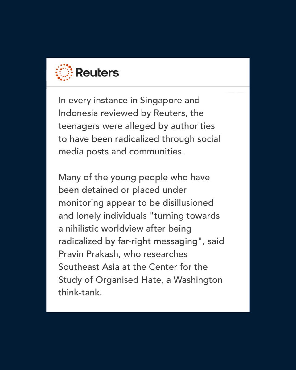 Center for the Study of Organized Hate (CSOH) tweet media