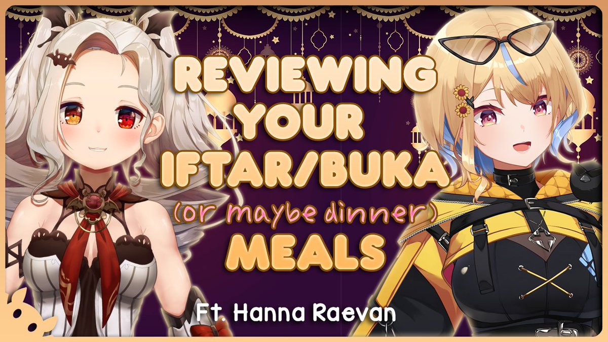 It's time for the yearly ifter reviewww!
this time, with <a href="/hanna_raevan/">Hanna Raevan 🌻(ハンナ・レイヴァン)【VOGI】</a> 

11 march 2026, 10.30pm GMT+8
youtube.com/live/IFTOlwuFe…

submit your photo here: 
forms.gle/ys5Tszp4ALV9bw…