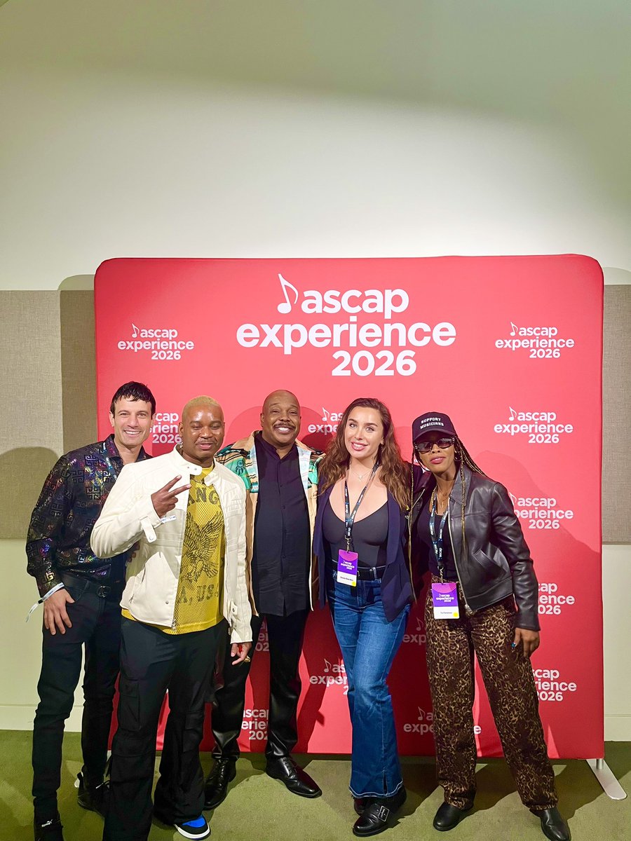 KenneithPerrin's tweet photo. ASCAP Experience 2026 #ascap #ascapexperience #music #artists #songwriters #musicpublishers https://t.co/Q5FxtIdjbU