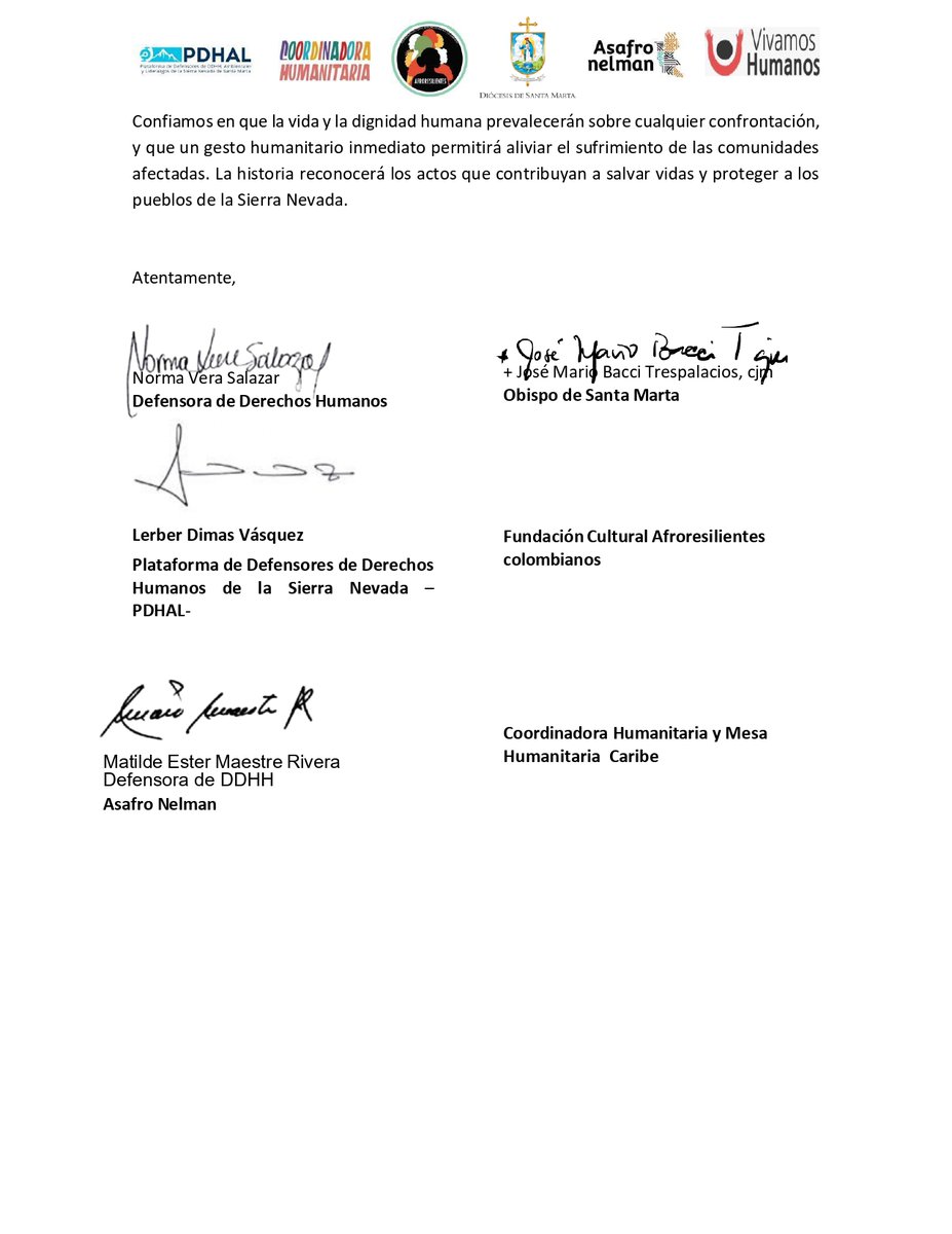 PDHAL Sierra Nevada de Santa Marta tweet media