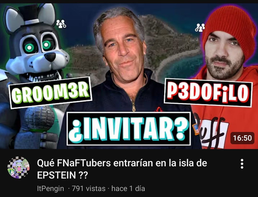 Las recomendaciones de yt sin duda son cosa xd