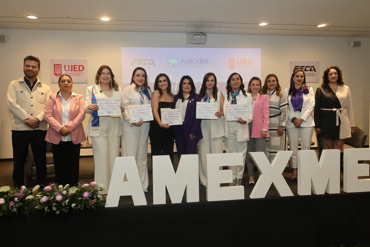 CCEDGOMX's tweet photo. 💜 Mujeres que inspiran y transforman.

Estuvimos presentes en el foro “Mujeres que Inspiran”, espacio de diálogo donde empresarias compartieron experiencias que impulsan el liderazgo femenino y motivan a nuevas generaciones a emprender y fortalecer el desarrollo de #Durango. ✨ https://t.co/WH3h02aOpG