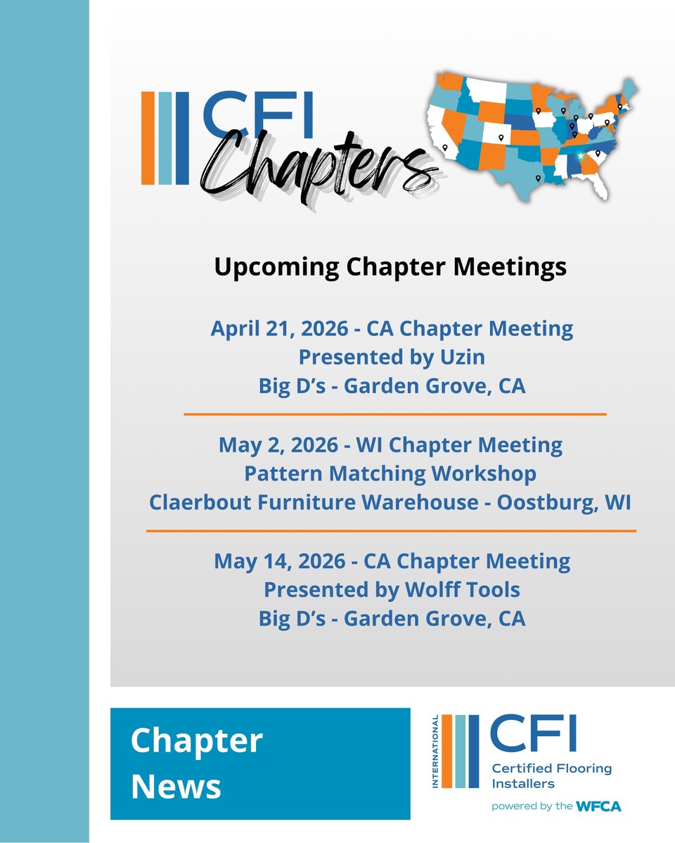 CFI - Certified Flooring Installers tweet media