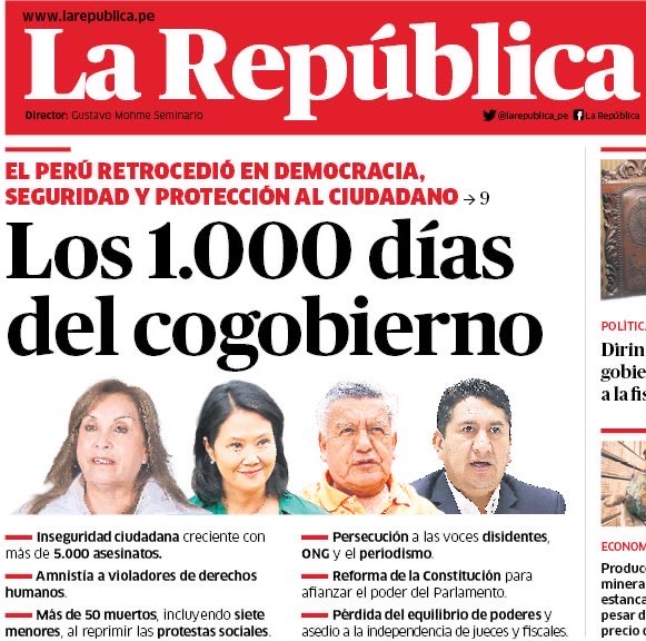 Apoyo José Domingo Pérez 🇵🇪 tweet media