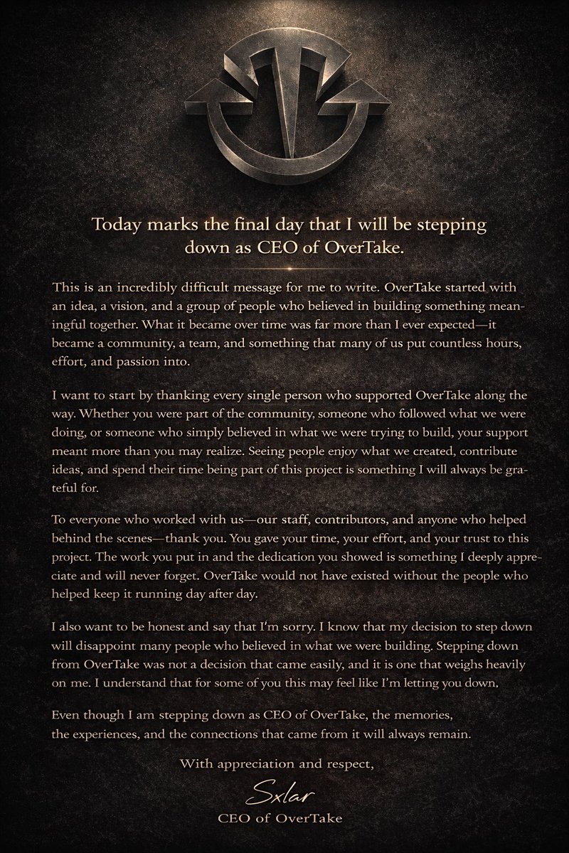 OVR Sxlar tweet media