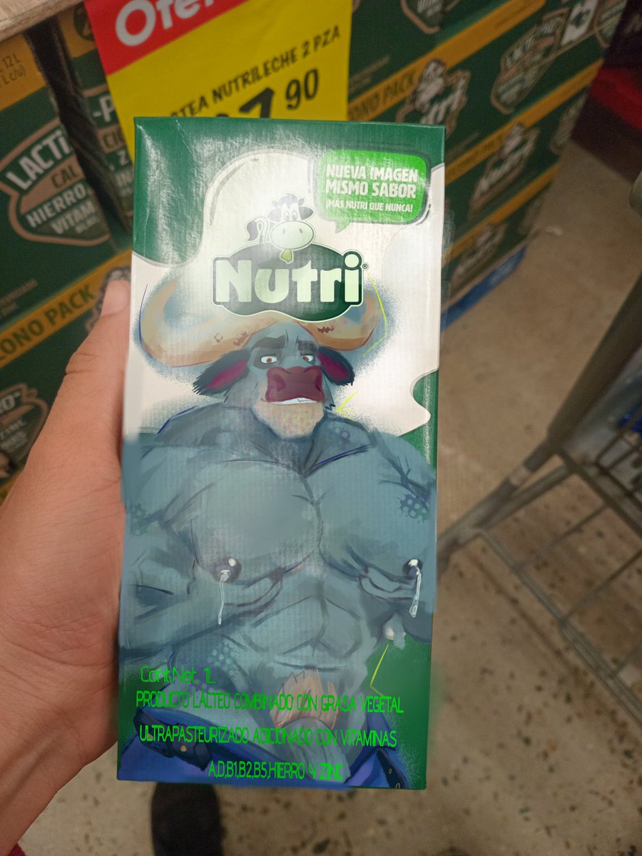 Así si compro de la nutri leche xddd