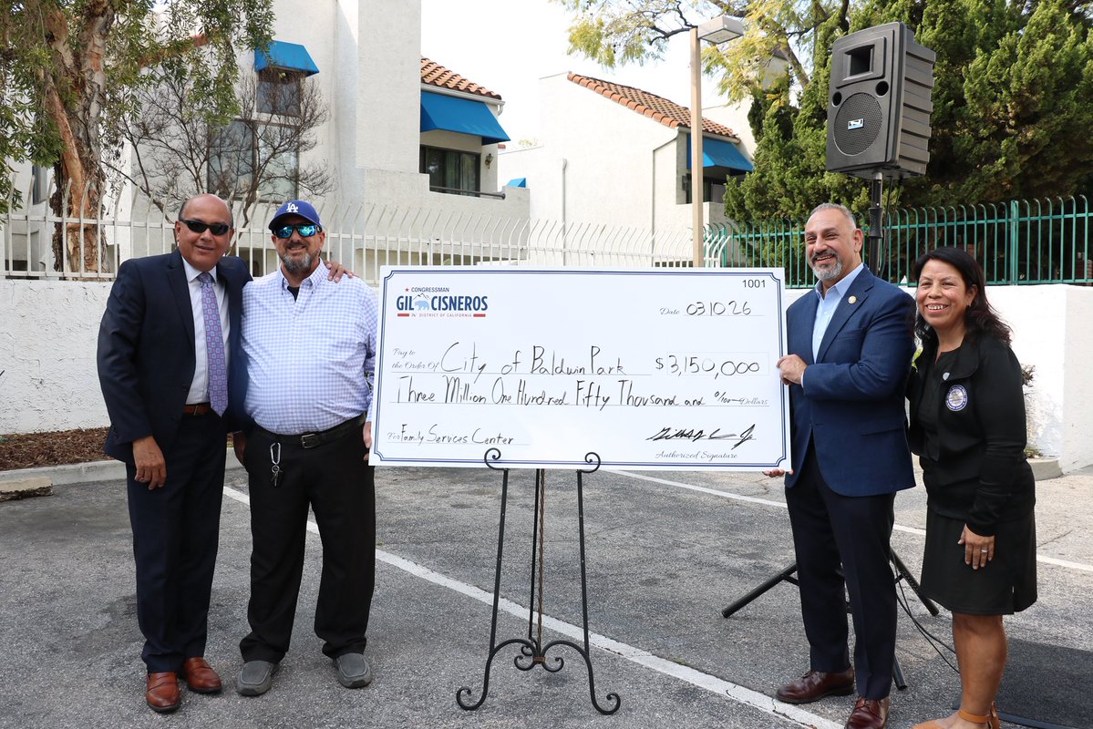 Rep. Gil Cisneros tweet media