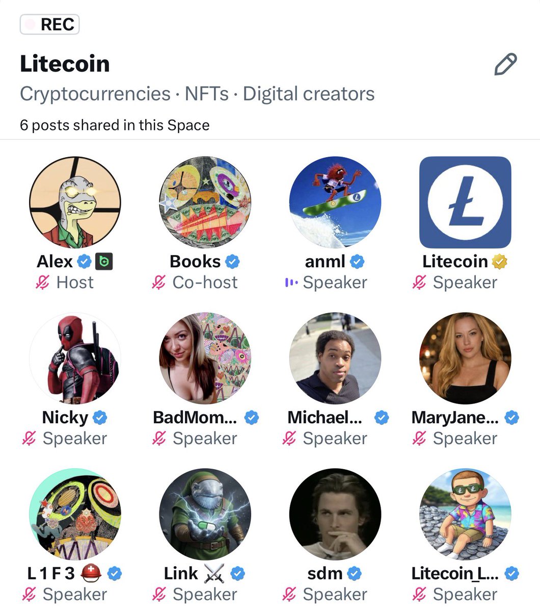 Bear market perk, is it levels the playing field for networking.  

Never thought I'd get to connect with Litecoin, the coin that onboarded me to crypto.