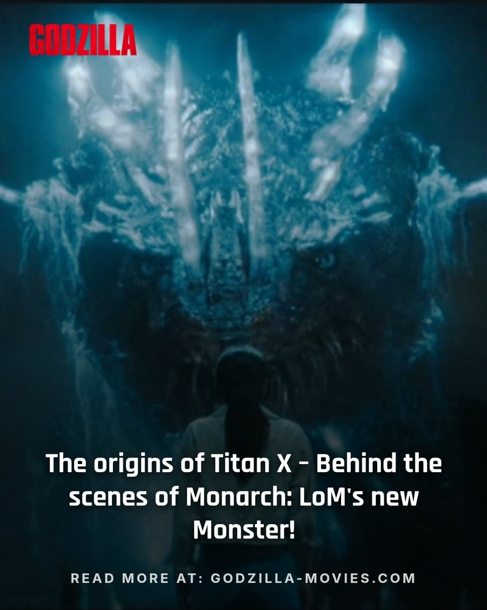 GodzillaMovies's tweet image. The origins of Titan X – @AppleTV have dropped a new behind the scenes video exploring the latest Titan added to the #Monsterverse:
 godzilla-movies.com/news/the-origi…

#Monarch #Godzilla #TitanX