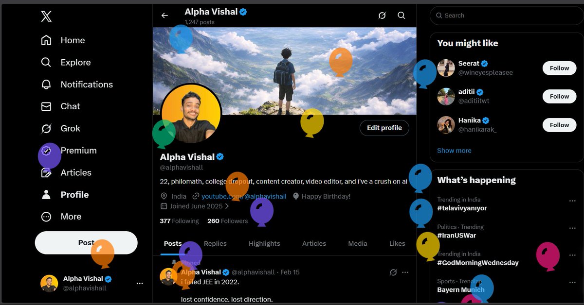 Alpha Vishal tweet media