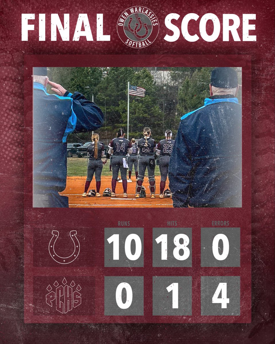 🚨 Warlassies Win 🚨

The bats were hot tonight! Your Warlassies opened conference play with a strong team win over Polk.

We’re back on the road this Friday (3/13) as we head to Polk for our next matchup. First pitch is scheduled for 4:30PM.

#RISE
