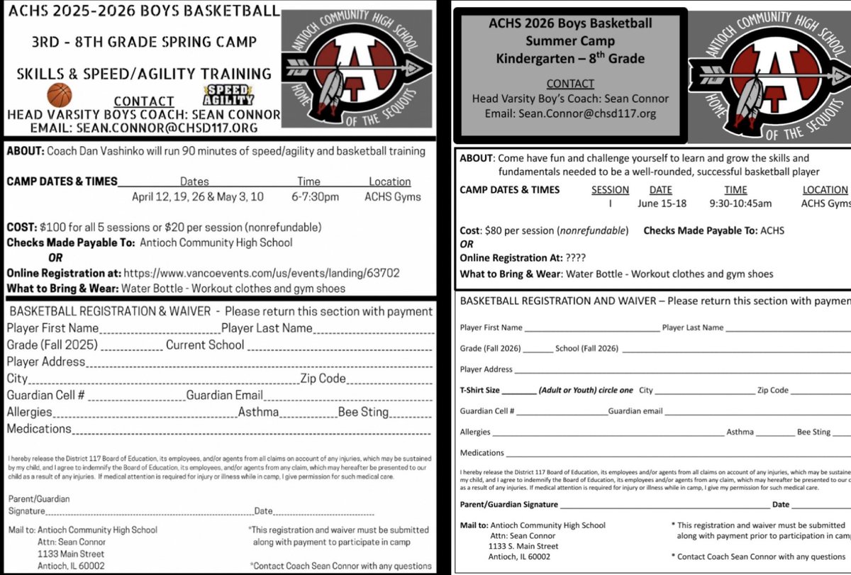 Antioch HS (IL) Boys Basketball tweet media