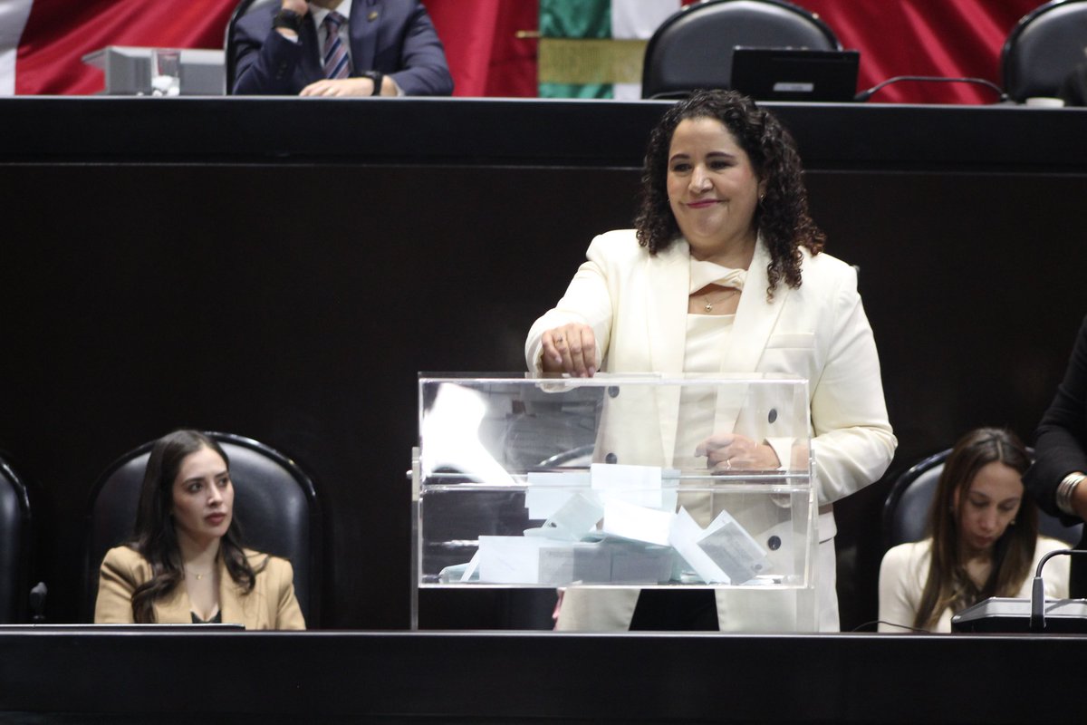 Cumpliendo con nuestra responsabilidad, en sesión de la #LXVILegislatura votamos al nuevo titular de la Auditoría Superior de la Federación.