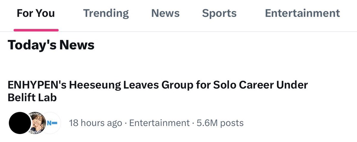 EXPELLIANMOOS's tweet photo. 5.6M POSTS IN 18 HOURS. DON’T STOP. BE LOUD FOR HEESEUNG.

🔗 https://t.co/kON1jwL7yv https://t.co/dqX4xC9zFe