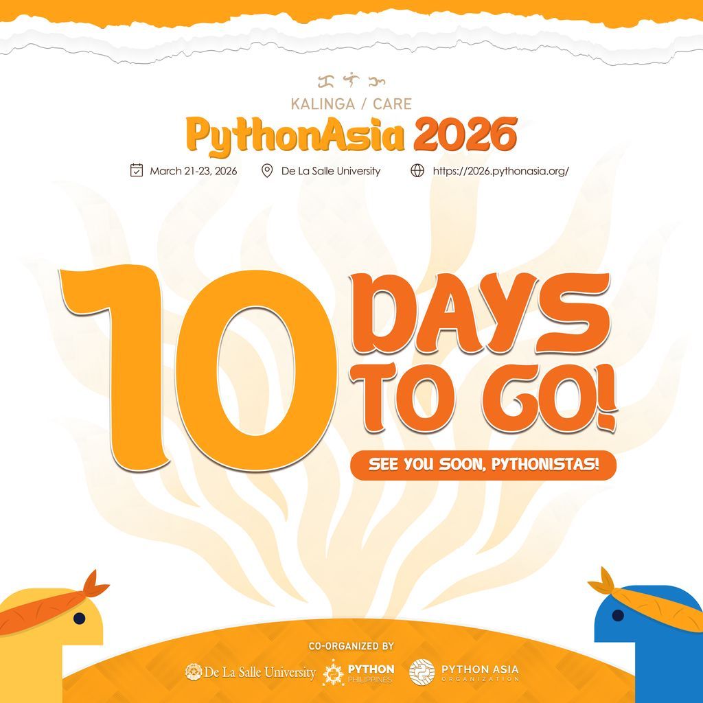 PyCon Philippines tweet media