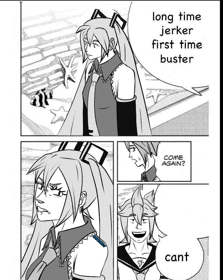 What the hell is Len on about?

#KagamineLen #HatsuneMiku