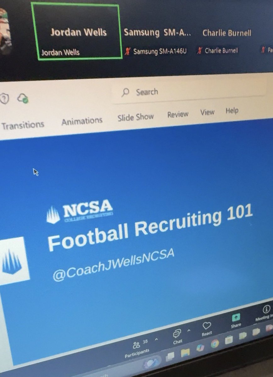 LandonTC2011's tweet photo. Thanks for the info tonight @CoachJWellsNCSA It helped me understand several things about scholarships & recruiting πͺπΌ.
#NCSA #FootballRecruiting #TheMoreYouKnow #GOHS #TexasFootball https://t.co/1w5kPweFKe