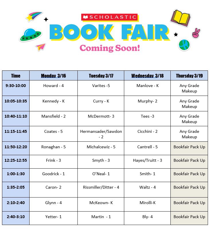 PtaCooke's tweet photo. 📚 The countdown is on! The Scholastic Book Fair is less than a week away!
Check out the preview flyers that came home, set up an E-Wallet for easy shopping (or bring cash the day of), and get ready to discover some amazing new books! E-Wallet link: https://t.co/PixBNYMF3x https://t.co/5TMl5g5OIr