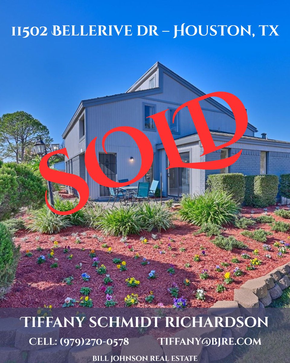 TiffanyBJRE's tweet photo. SOLD! 🏡
Another happy chapter closed and a new one beginning for my clients. Thinking about buying or selling?? Let’s make it happen! #TXSold #TXrealestate #TexasHomes #HomeSweetHome https://t.co/cehUlIHNzm