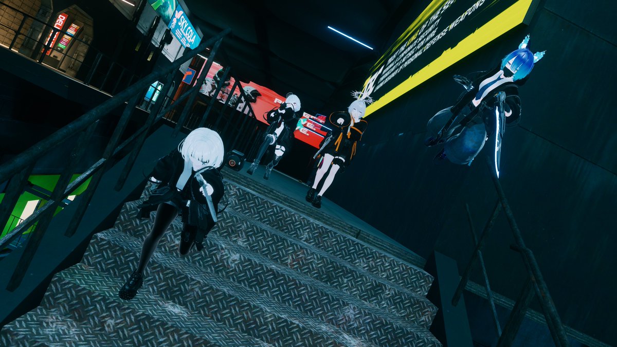 RSSC_vrc's tweet photo. [R.S.S.C ACTIVITY LOG 01]

Location：Sector-7 / Lower District

都市監視ログに
異常データ反応を確認。

この都市で
「ありえない反応」が出た。

R.S.S.Cメンバーが
現場へ向かった。

「反応はこの先だ」

ノイズは
確実に近づいている。

……

「あそこっ!!」

「行くよ」

 #RSSC
 #VRChat https://t.co/vEfkgtzf2P