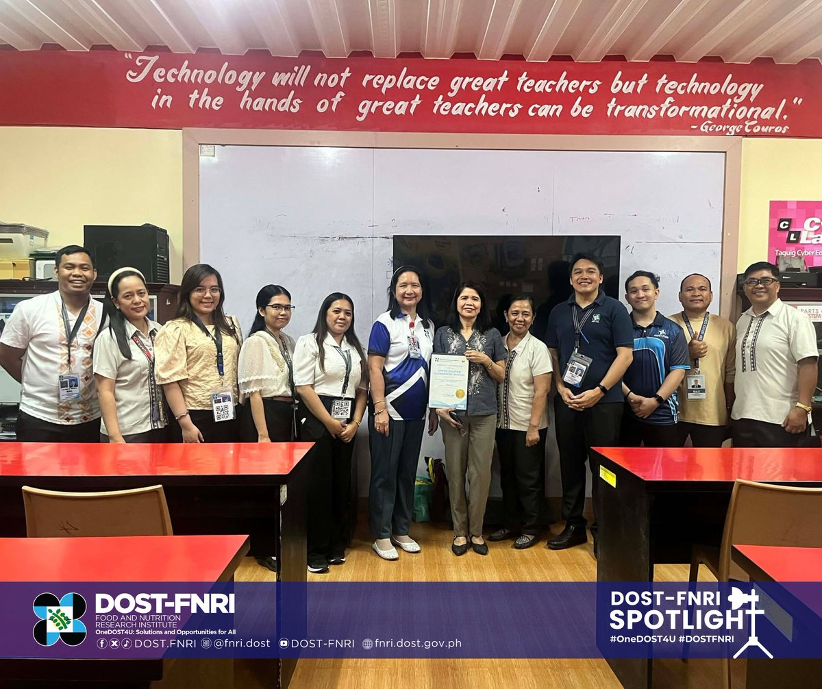 DOST-Food and Nutrition Research Institute tweet media